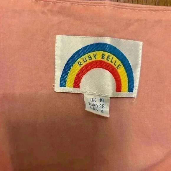 Ruby Belle Girl’s Floral Embroidery Dress - Picture 5 of 9